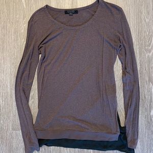 All Saints purple long sleeve